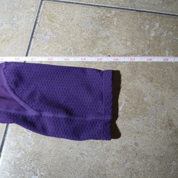 Asics Women's Purple Yoga Long Sleeved Athletic Top Size Medium - Picture 13 of 13